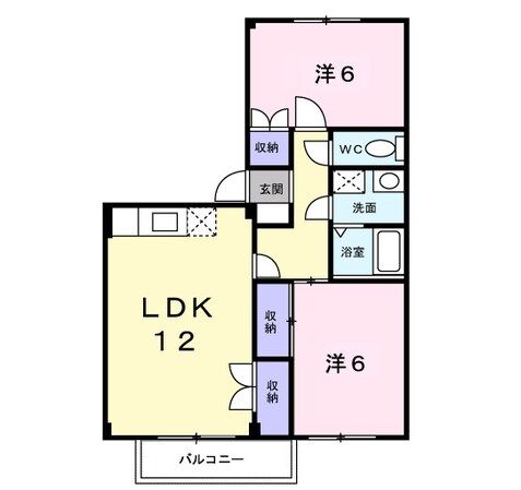 ドリームタウンＢの物件間取画像